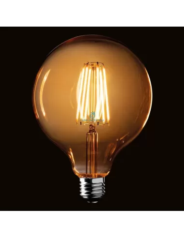 Wiva 12100572 Globo terráqueo antiguo e27 6w 2000k